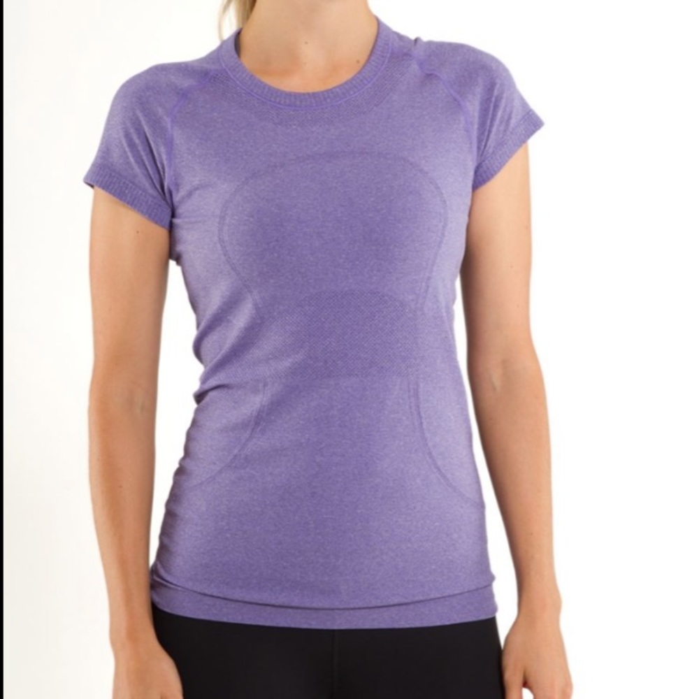 Lululemon persian purple swiftly tech short sleeve